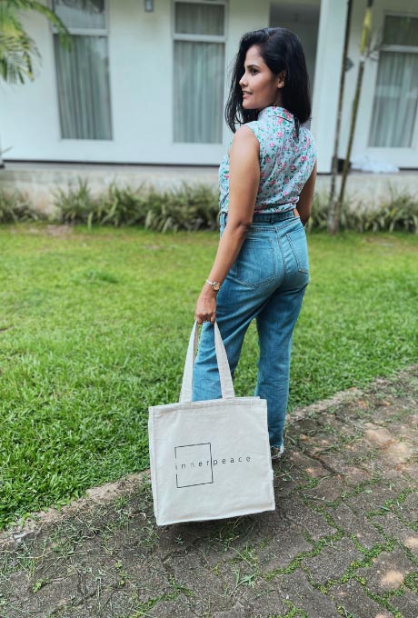 Inner Peace tote Bag