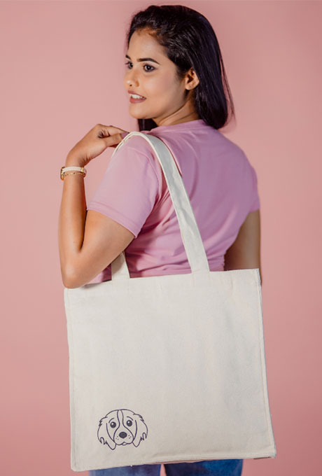 Puppy Organized Tote