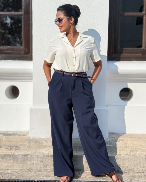 Whisper Light Crop Top - Butter Cream